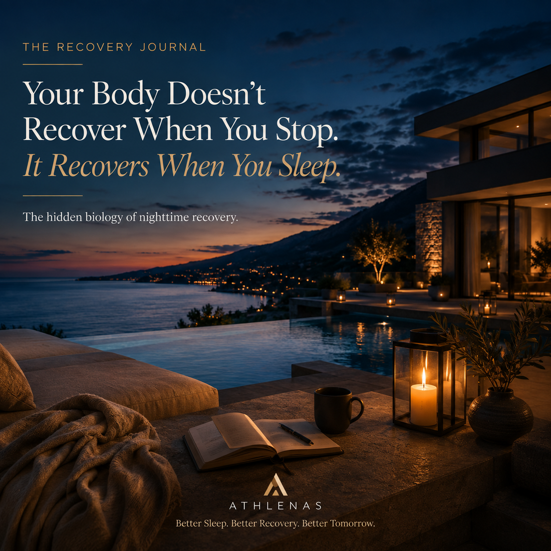 Your Body Doesn’t Recover When You Stop. It Recovers When You Sleep.