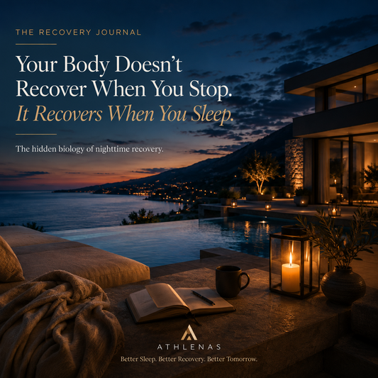 Your Body Doesn’t Recover When You Stop. It Recovers When You Sleep.