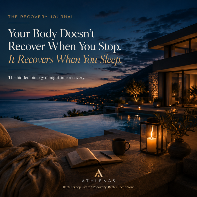 Your Body Doesn’t Recover When You Stop. It Recovers When You Sleep.